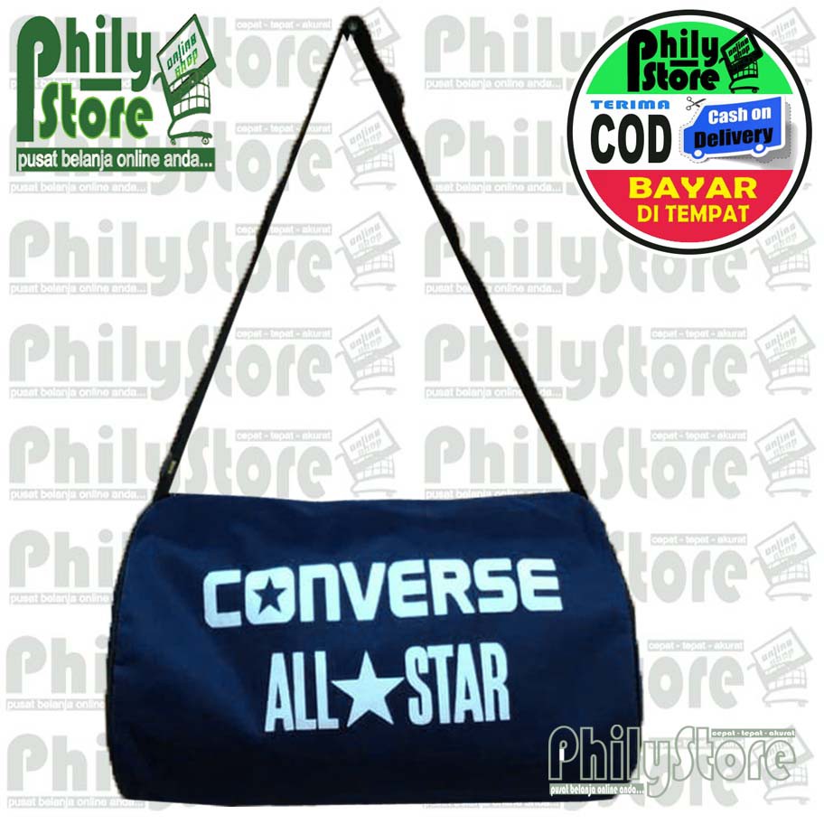 Tas Sepatu Futsal / Bola Converse Allstar / Tas Futsal Tabung Tas Olah Raga / Sport / Gym / Slempang