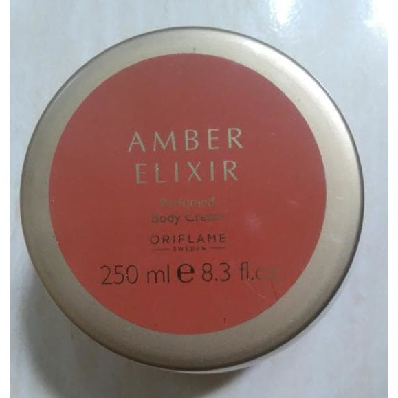 body cream amber elixir