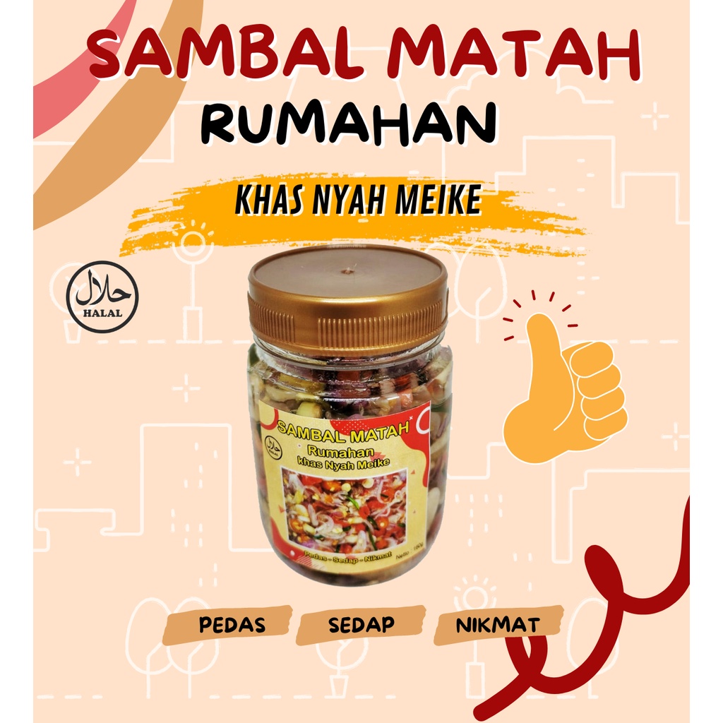 

Sambel Sambal Matah Bali Pedas Sedap Nikmat Enak Higienis