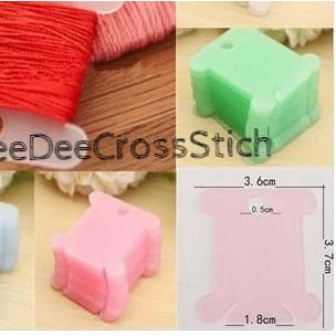 

Bobin Plastik Transparan Pink