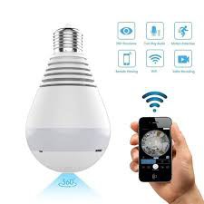 LAMPU CCTV BULB WIFI