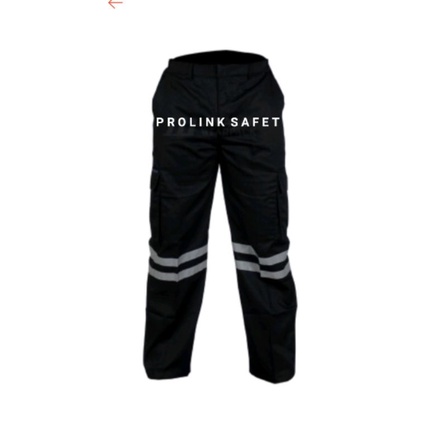 CELANA SAFETY HITAM DOBLE SCOTLIGT