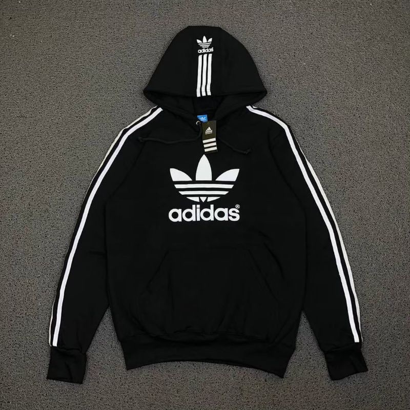 OONLINENAN.ID HOODIE ADIDAS CLASIC PULL TAG WASH + LEBEL PREMIUM RASA ORI ,JAKET ADIDAS - HOODIE ADIDAS-HOODIE