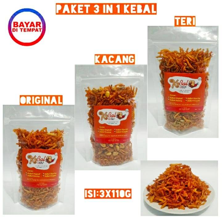 

Kebal Kentang Balado Paket3in1KentangRasaOriginalKentangKacangKentangTeriGURIHKripikKentangMustofaKriukKENTANG