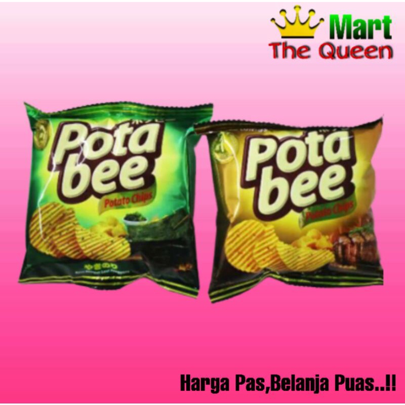 

POTA BEE Kripik kentang rasa BBQ/Rumput laut 15gr