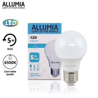 ALLUMIA Bulb Value Lampu Led 5 Watt 6500K Putih Cool Daylight Lampu Bohlam Rumah V02