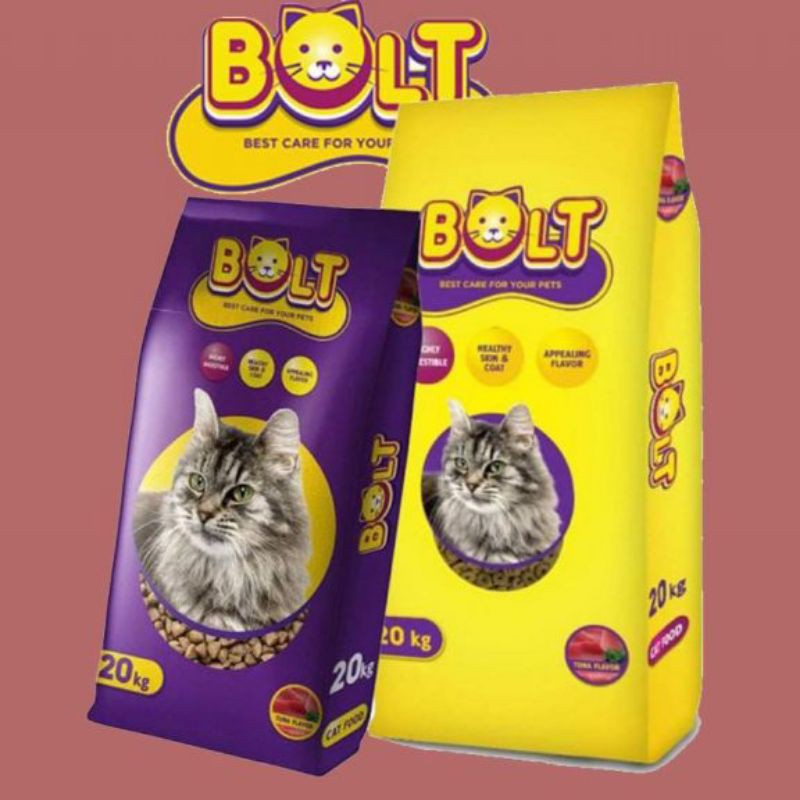 Bolt Kucing 1kg / Makanan Kucing 1kg / Cat Food 1kg
