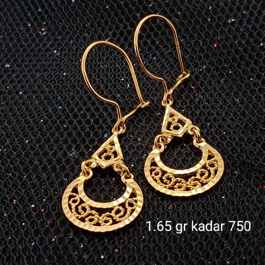 Anting Emas 17 K - 1.65 gr Kadar 750 - 3281