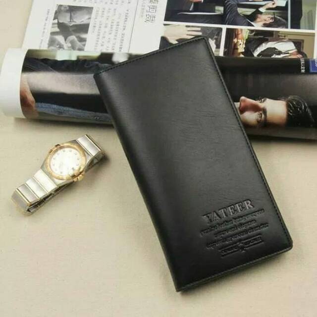 DOMPET PANJANG YATEER PRIA-DOMPET KULIT IMPORT-DOMPET BRANDED COWOK-DOMPET KEREN