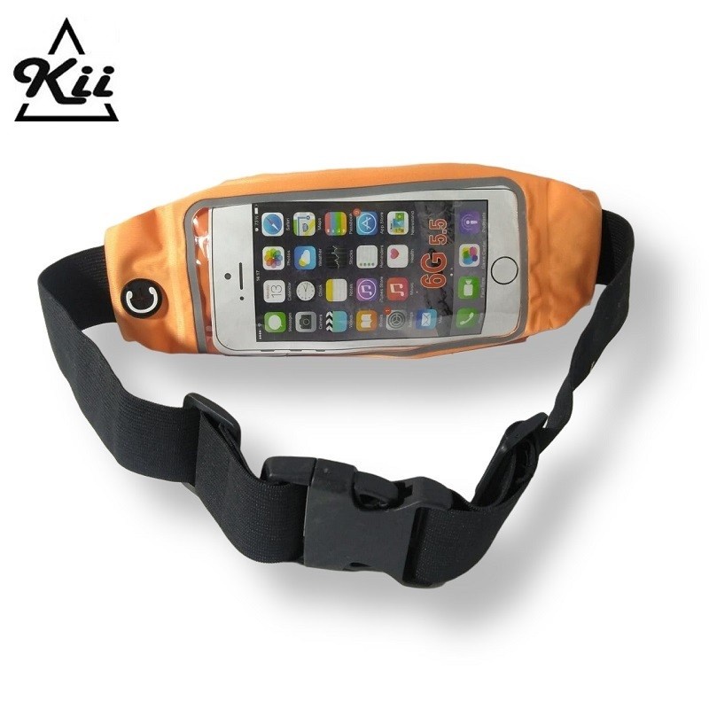 Tas Pinggang Handphone Waterproof - Tas Jogging Handphone Touch Screen