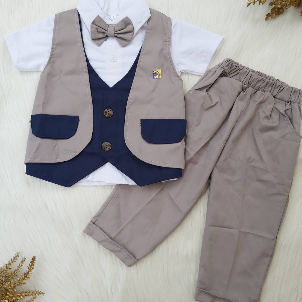 Setelan jas pesta anak bayi / baju bayi acara formal