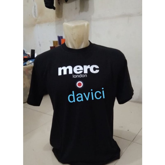 t-shirt - baju - kaos Merc London pria wanita