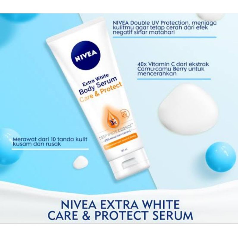Nivea body serum care & protect