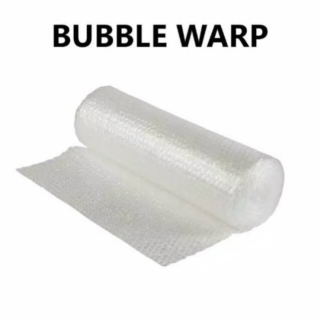 Bubble wrap tambahan (pengaman packing)