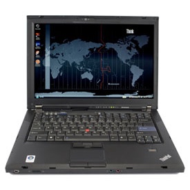 Laptop Murah Pelajar Sekolah Lenovo T400 Core 2Duo RAM 4GB HDD 500GB Win 10