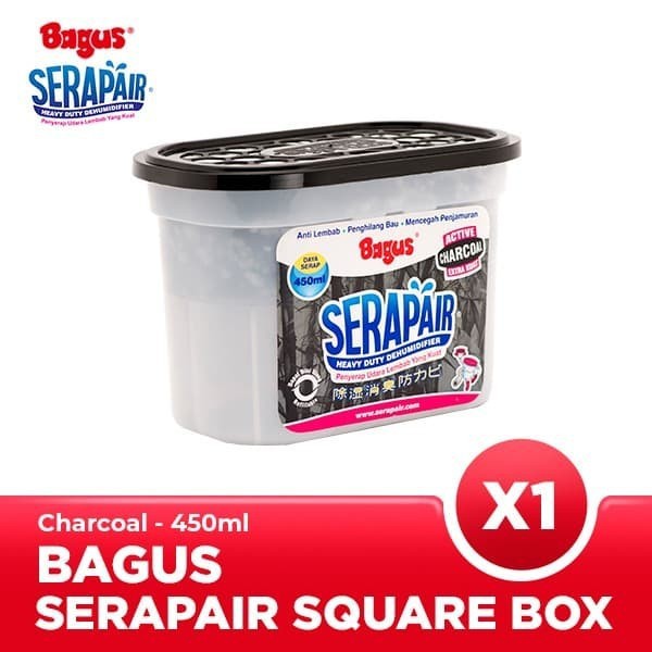 Bagus Serap Air / serapair Square Box 450 ml All Variant - Non Perfumed