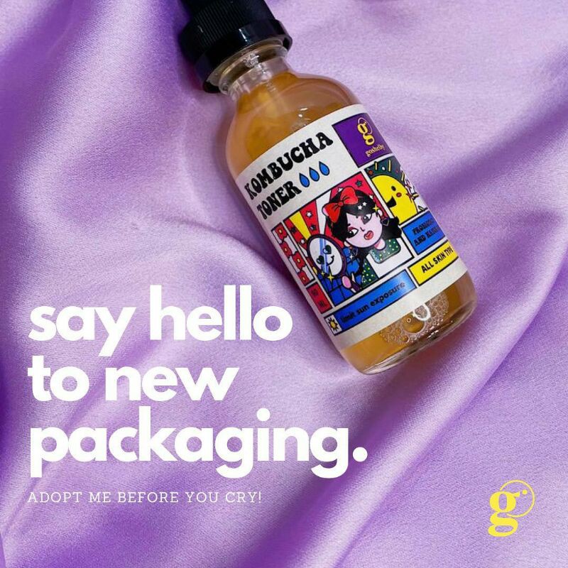 [FREE GIFT] READY Kombucha Exfoliating Toner Goshelby / Toner Kombucha