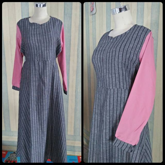 Gamis Salur/Garis