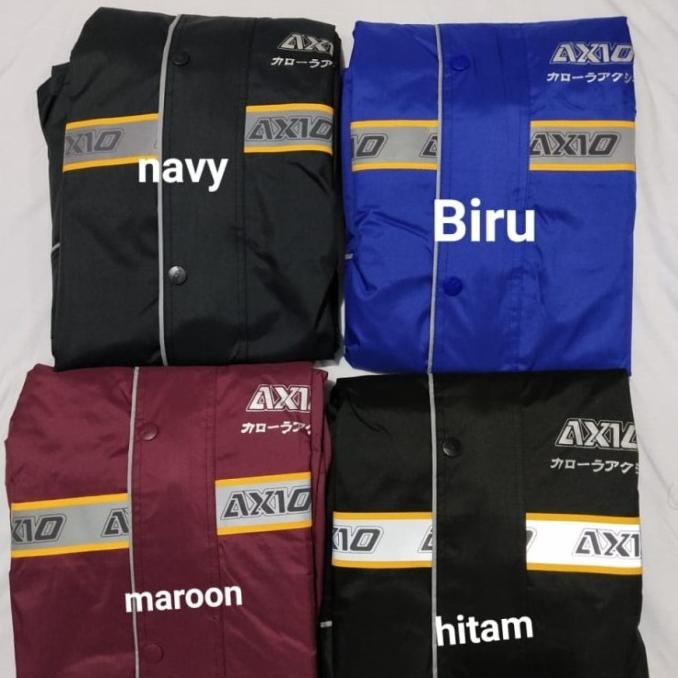 [BISA COD] Jas Hujan Axio Silver Series Art 882-A