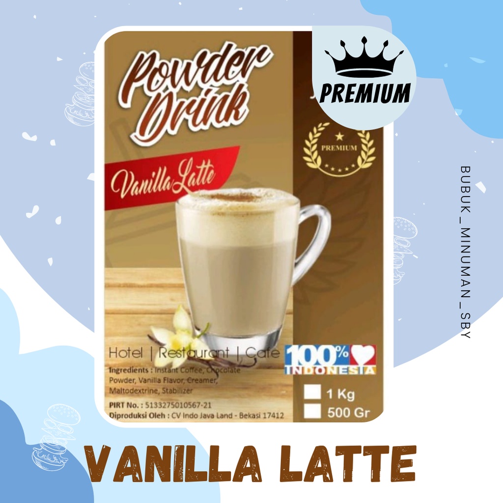 

Javaland Premium Bubuk Minuman Rasa Vanilla Latte Kemasan 1kg