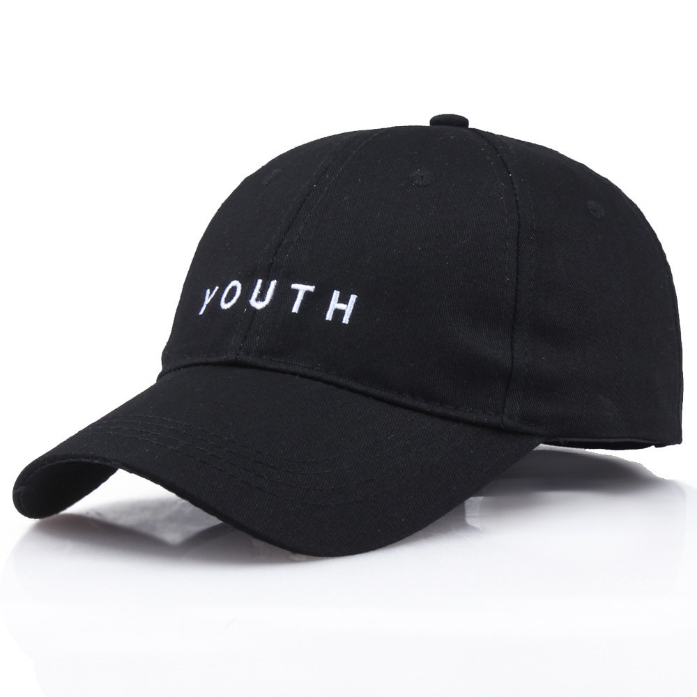 TBYO topi youth font tulisan bordir baseball cap korea jepang kpop idol import