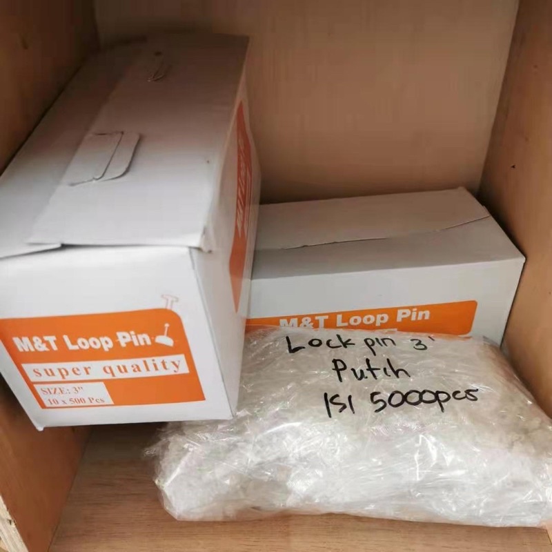 [1box] lock pin 3 inch / string loop pin 3 inch