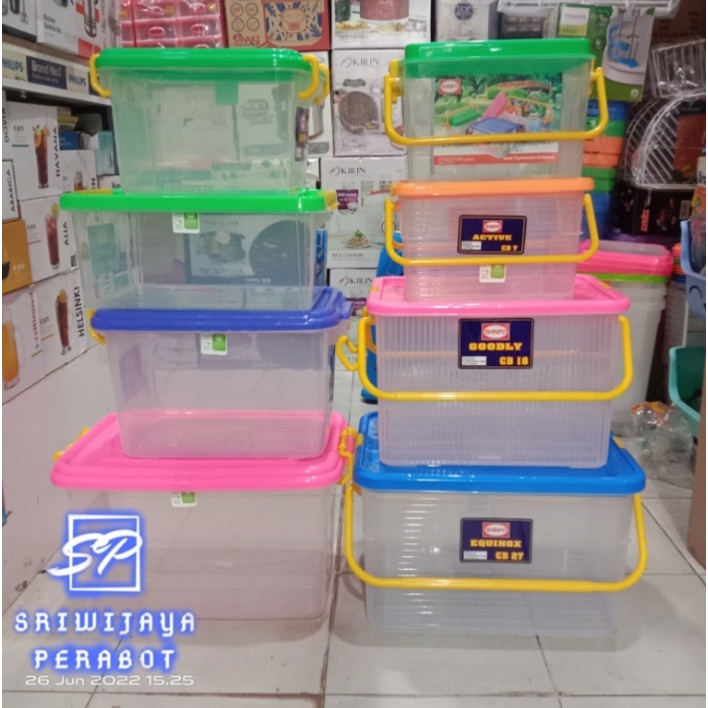 HANDY CONTAINER BOX TENTENG SHINPO | KOTAK PENYIMPANAN SERBAGUNA