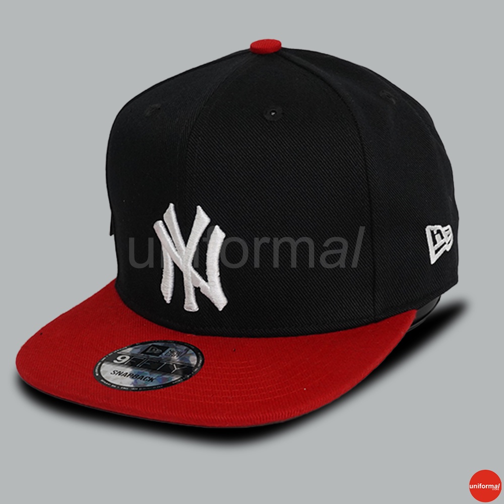 Topi Snapback Grade Import Topi Rapper Merah Dongker Abu Navy Hitam Logo Bordir Unisex Distro Baseball Bisbol Basseball Pria Wanita Cowo Laki Dewasa Polos Ori 100% Premium Murah Impor Tim Basket