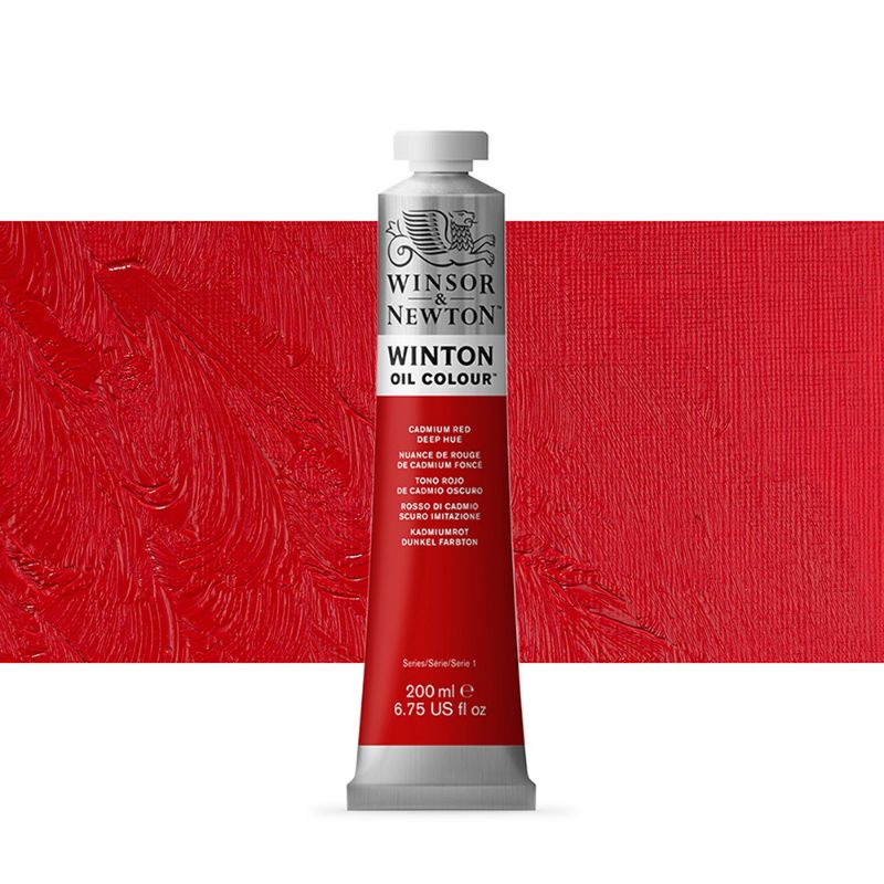 

CAT MINYAK WINTON OIL COLOUR 200 ML CADMIUM RED DEEP HUE WINSOR & NEWTON