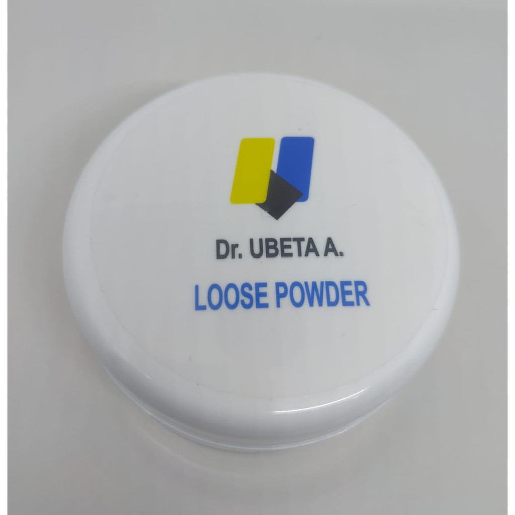 Dr. UBETA A. LOOSE POWDER NATURAL 35g. Mengandung Pelembab dan Sunscreen, Menutupi Noda & Flek Wajah