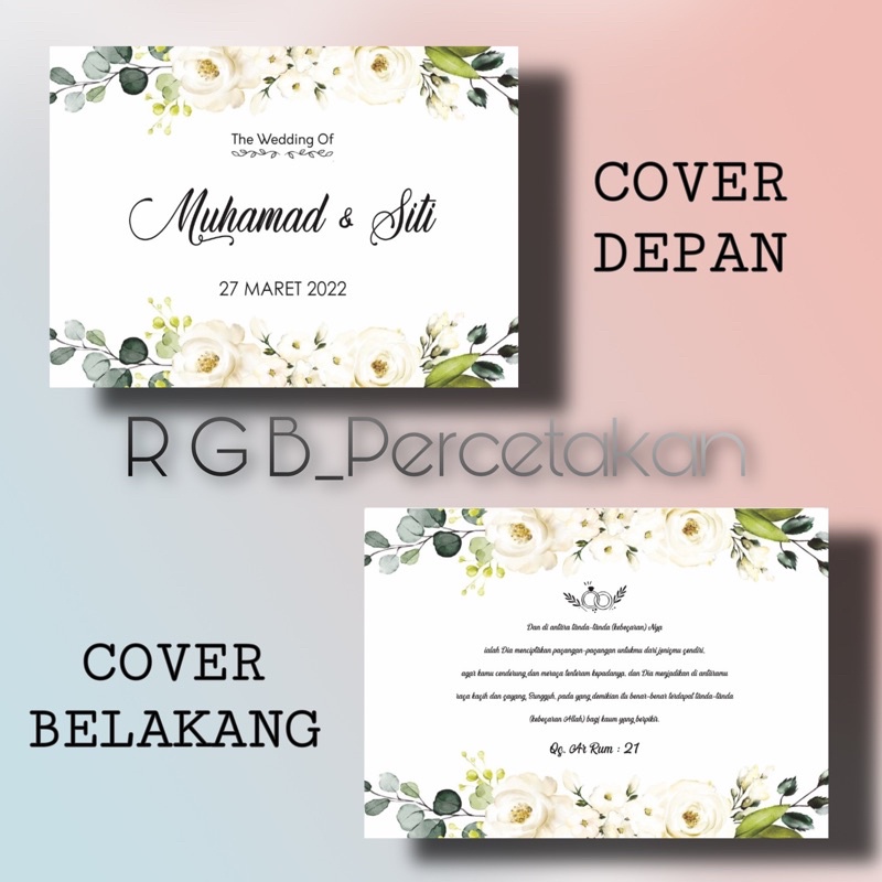 

Buku tamu / Guestbook / Buku tamu pernikahan