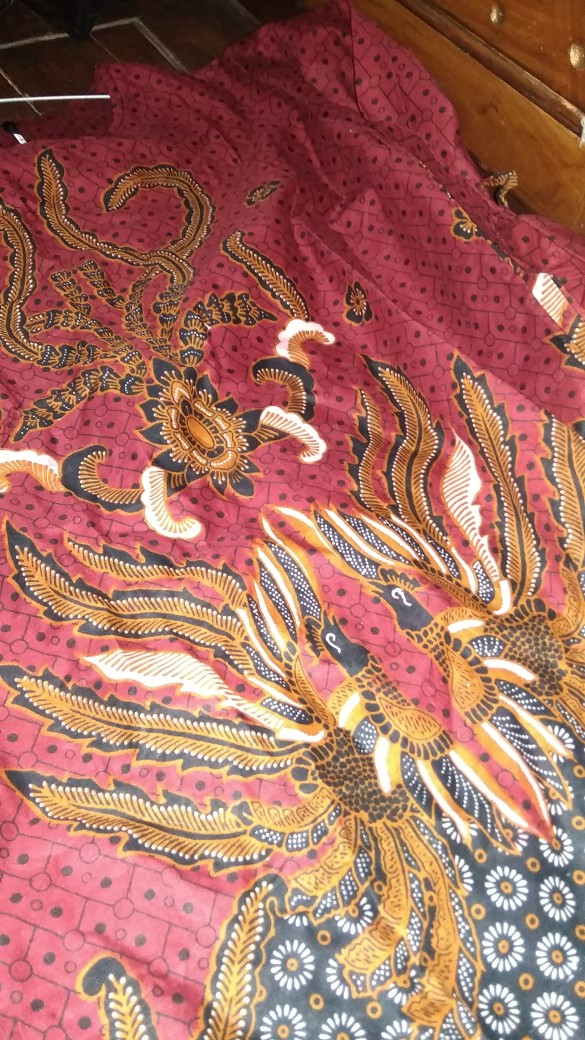 Motif Lowo Abang Baju Batik Couple Keluarga Seragam Gamis Blouse Anak Putri Hem Kemeja Tunik Dress