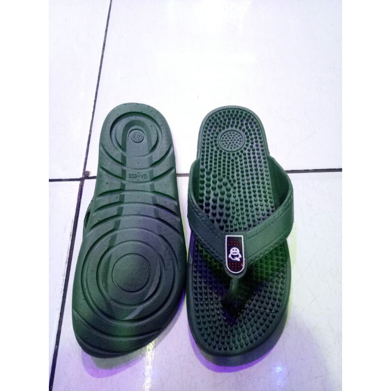 MURAH...SENDAL KARET JEPIT REFLEKSI-SANDAL KESEHATAN-SANDAL REMATIK-LEMBUT-ANTI SLIP