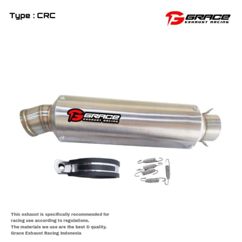 Knalpot Racing Original GRACE CRC Silincer Only