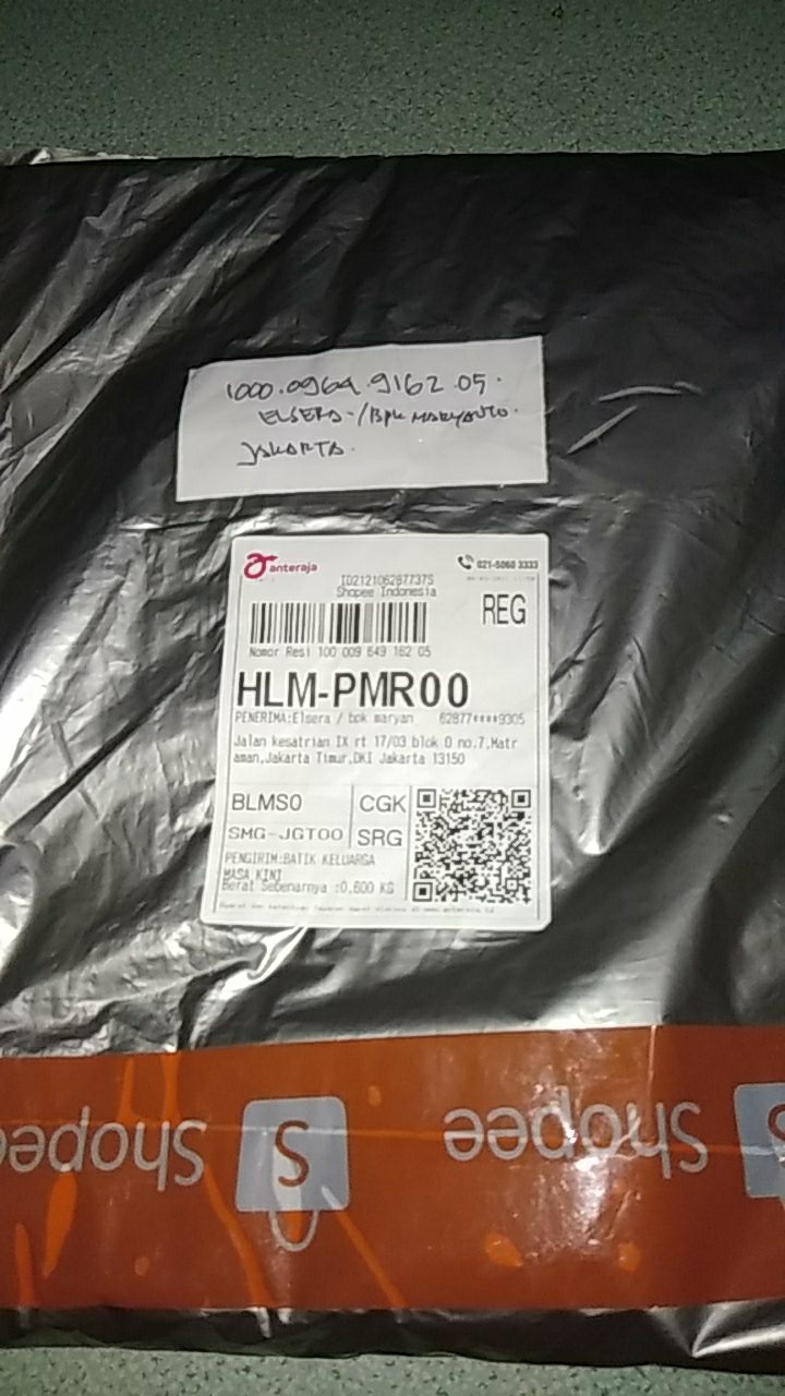 Maura Couple Sania Ruffle Batik Couple Ori Ndoro Jowi Garansi Termurah, Motif Seno Biru