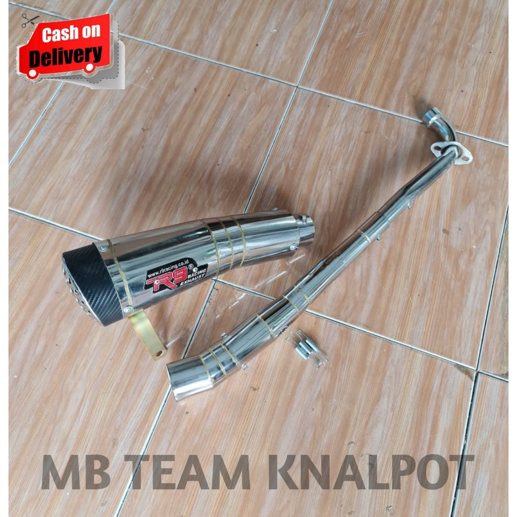 KNALPOT RACING VEGA ZR - VEGA R R9 H2 TITAN