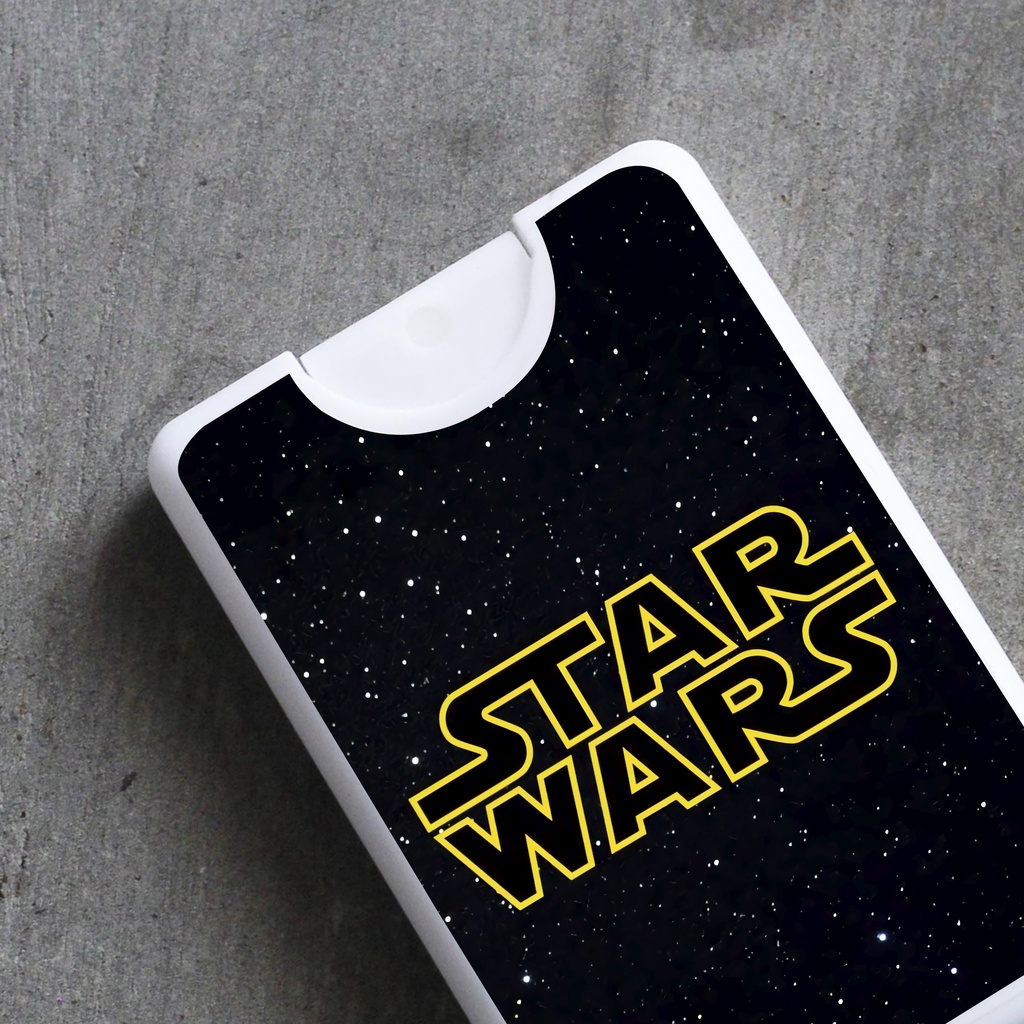 Terbaru Hand Sanitizer Star Wars Spray Pocket HandSanitizer Kaws / Bape / Looney Tune Aroma Orange 18ml