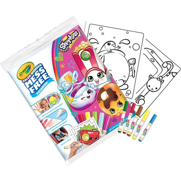 

CRAYOLA COLOR WONDER MESS FREE COLORING CRAYOLA SHOPKINS ORIGINAL