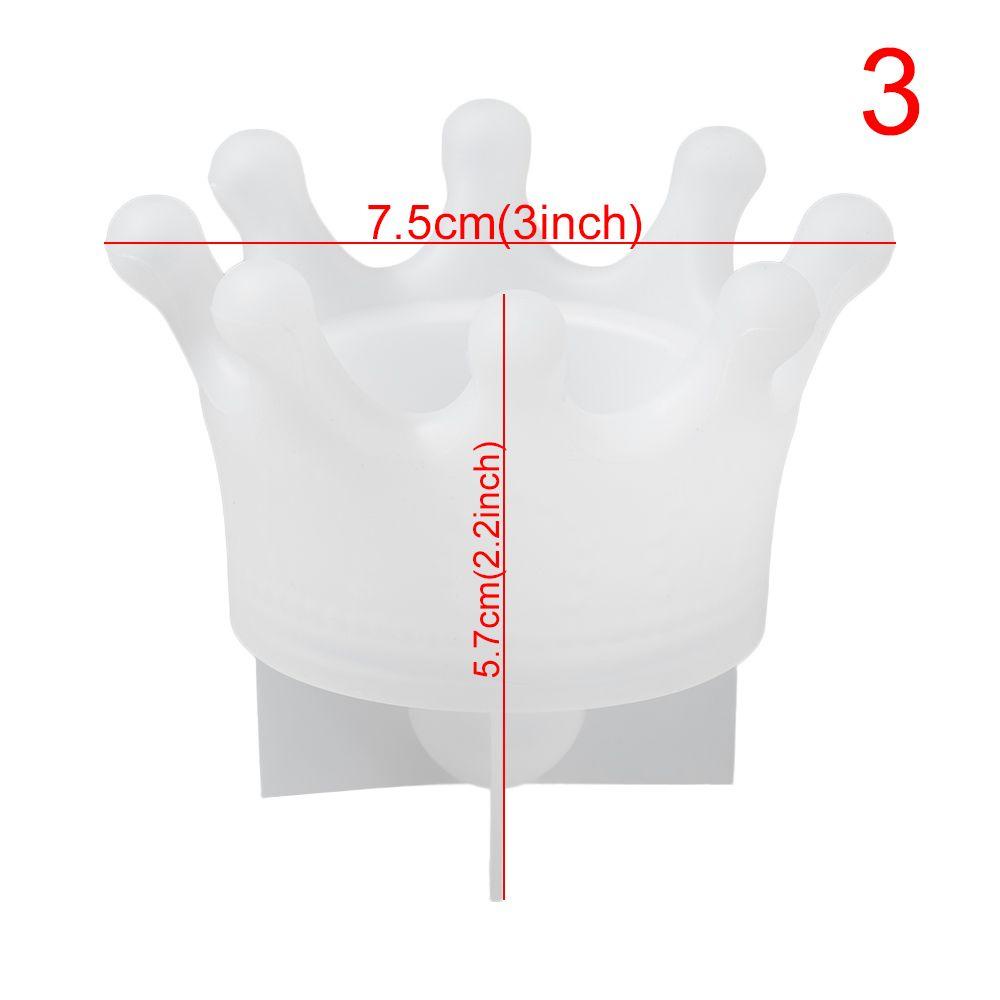 R-flower Crown Storage Box Cetakan Hadiah Epoxy Alat Membuat Perhiasan Jewelry Case Making Props Lem Kristal