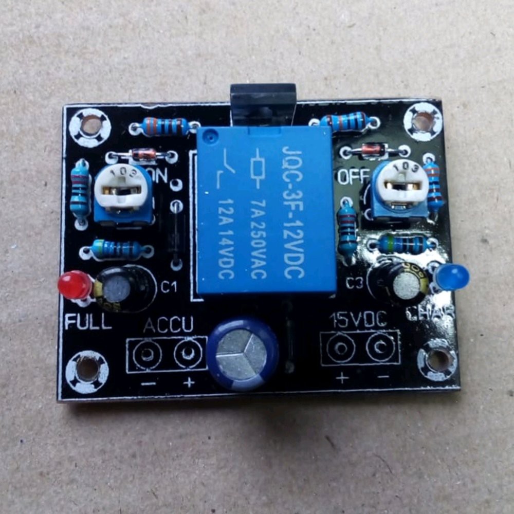 Ready Stok module kit charger aki 12v auto on off    kit modul charger accu Berkualitas