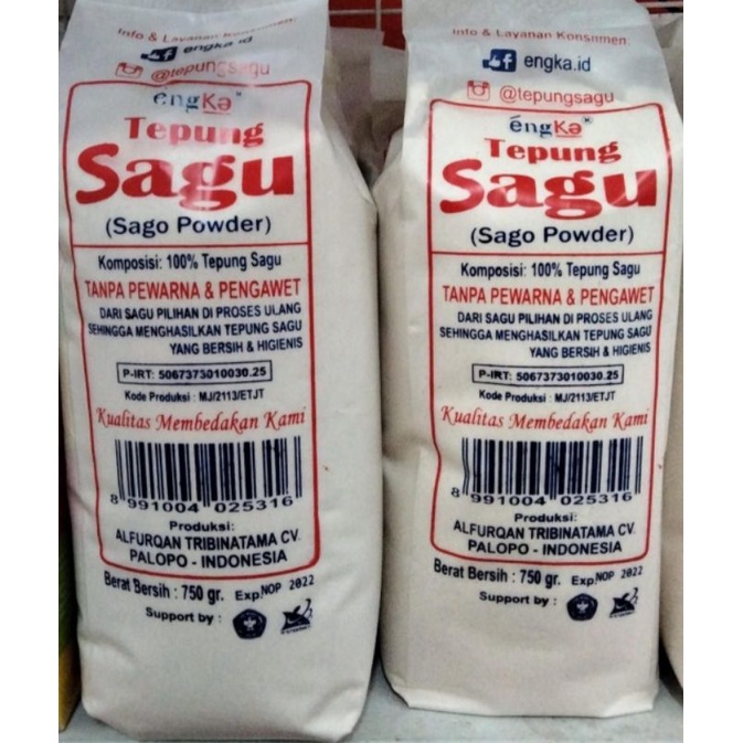 

TEPUNG SAGU ENGKA 750gr