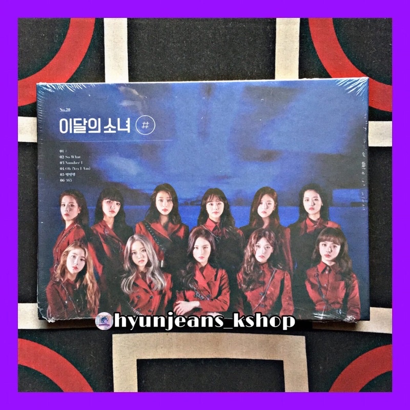 [READY STOCK] LOONA The 2nd Mini Album - [#] Hash tag Hashtag Hastag Has tag Jinsoul Choerry Hyunjin