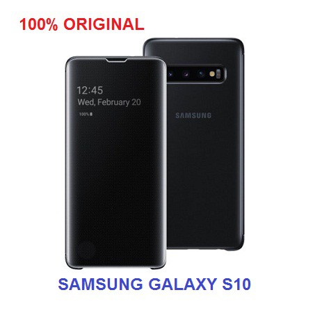 SAMSUNG Clear View Cover Galaxy S10 Flip Case 100%Original