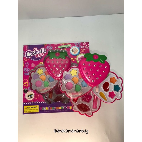 MAINAN FASHION MAKE-UP SET BENTUK STRAWBERRY