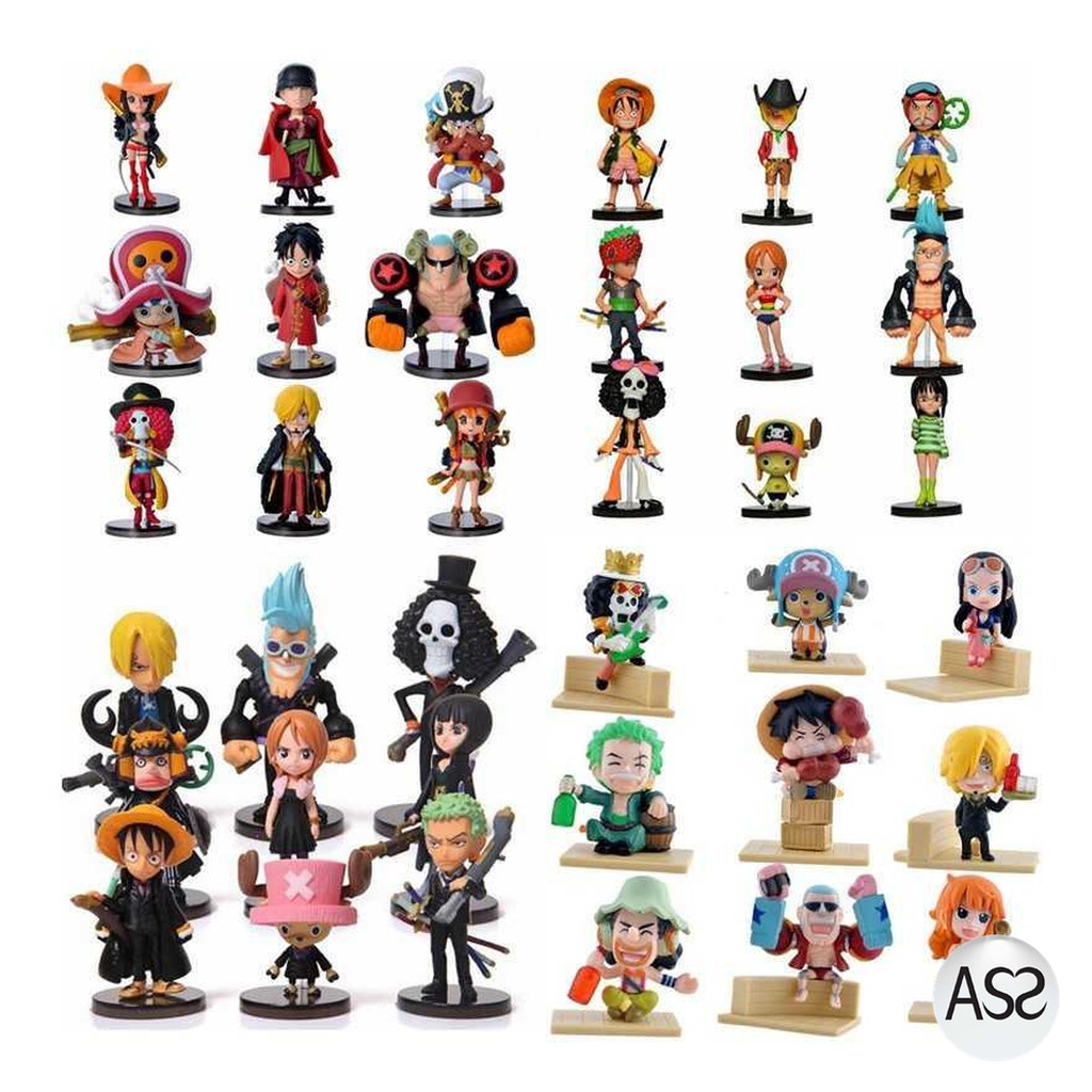 ASS Shop - Action Figure One Piece 9 PCS