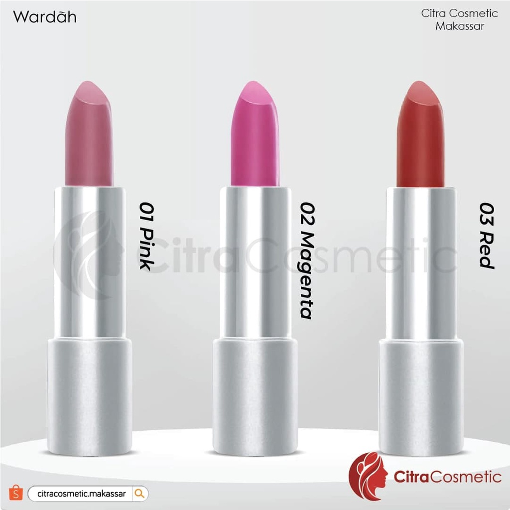 Wardah Exclusive Matte Lipstick Series 3.5 Gr