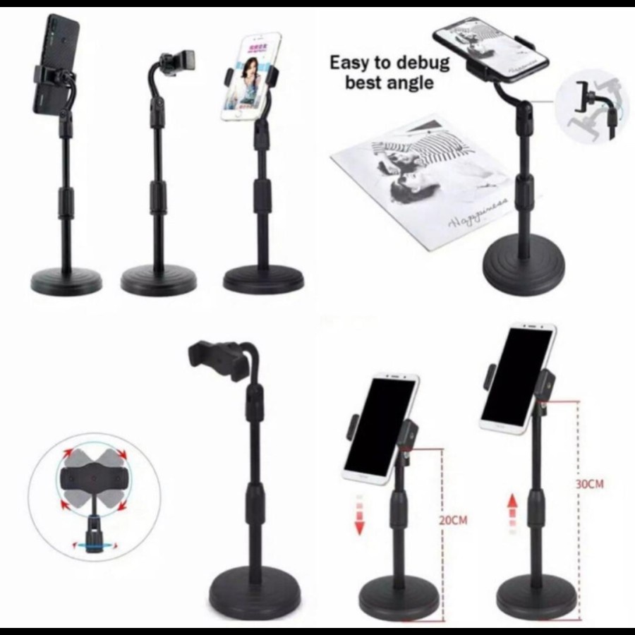 Stand Hp Adjustable Universal / Holder Meja / Holder Stand Hp