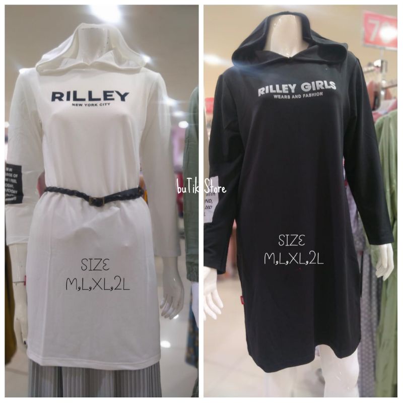 Rilley Tunik Hoodie kece terbaru