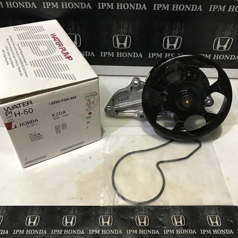 19200 PNA NPW H-50 / GMB GWH0-52A Waterpump Water pump Pompa Air Mesin Air Radiator Honda CR-V CRV GEN 2 RD4 RD5 2002-2006 Stream 2.0 2000cc 2002 2003 2004 2005 2006