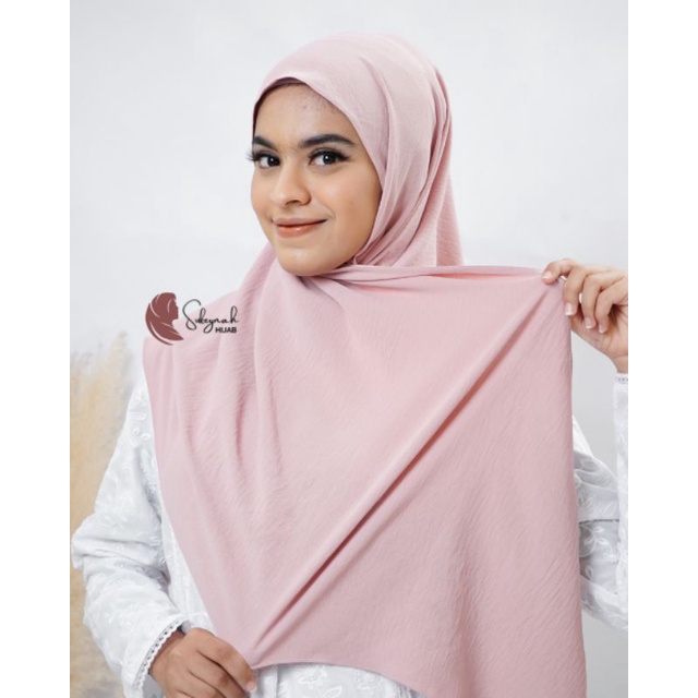 Hijab segiempat crinkle instan murah berkualitas / Rahma crinkle instan / hijab crinkle / hijab crin